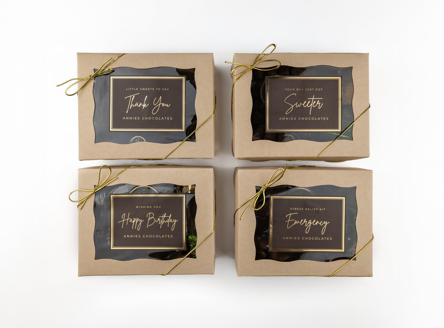 Novelty Gift Boxes Small - Dark Chocolate