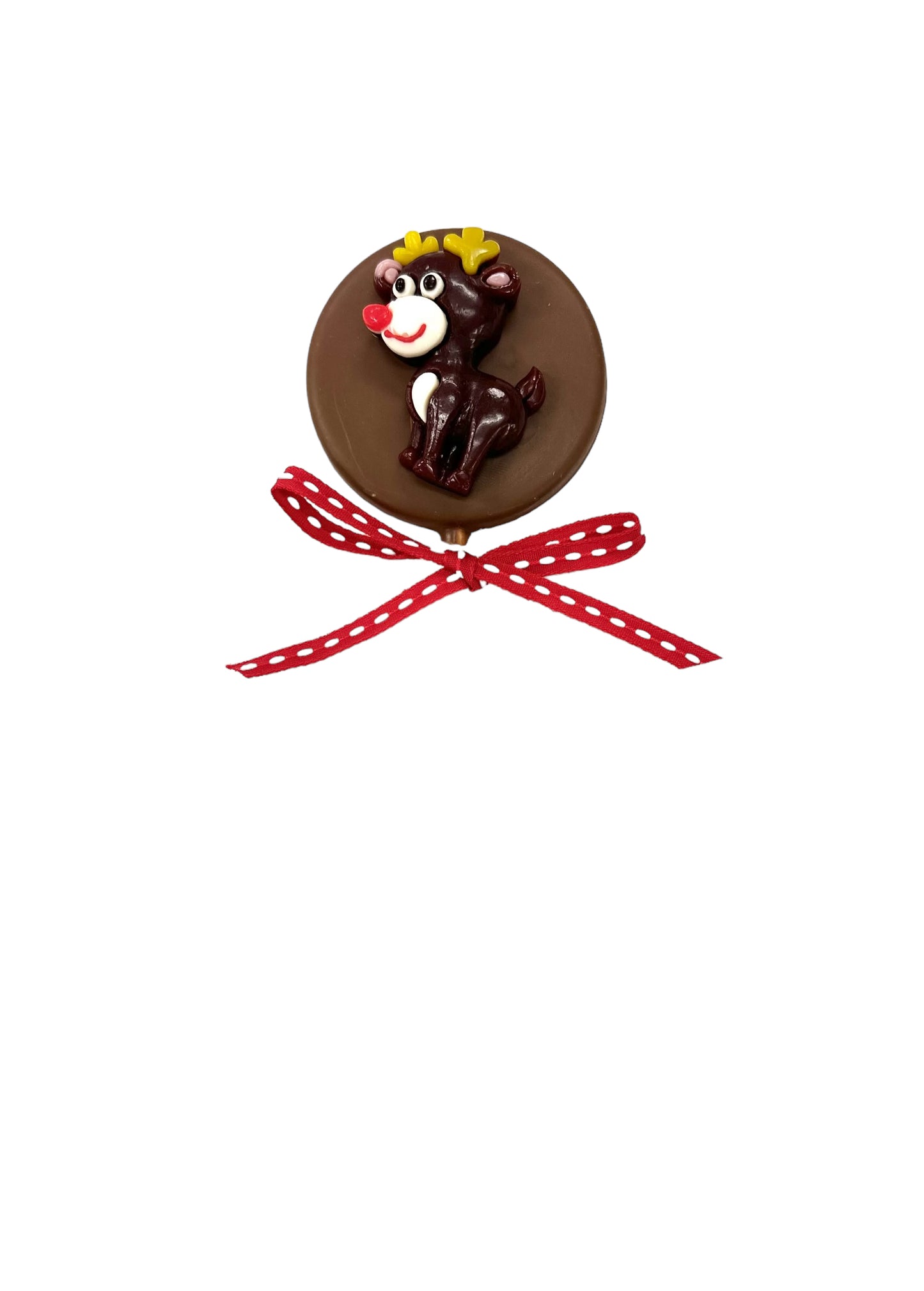 Reindeer Chocolate Sucker