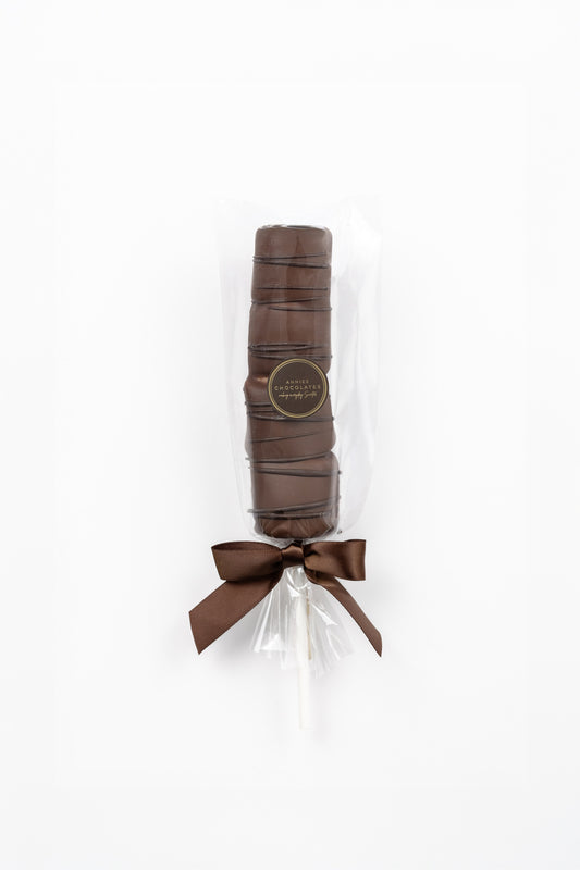 Chocolate Covered Marshmallow Stick